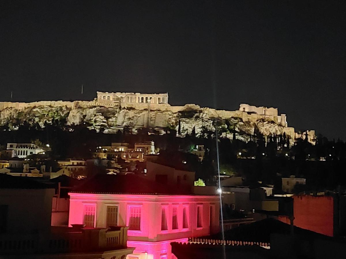 Luxury Apartment Overlooking The Citadel Of Tsakas Афины Экстерьер фото