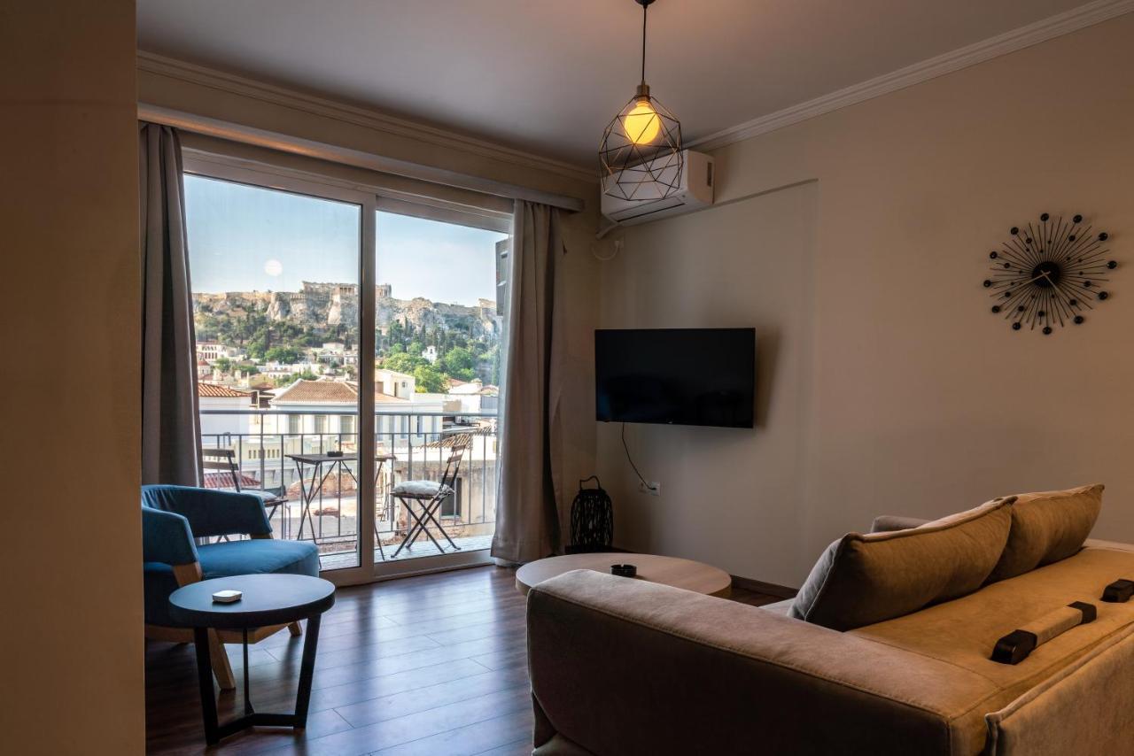 Luxury Apartment Overlooking The Citadel Of Tsakas Афины Экстерьер фото