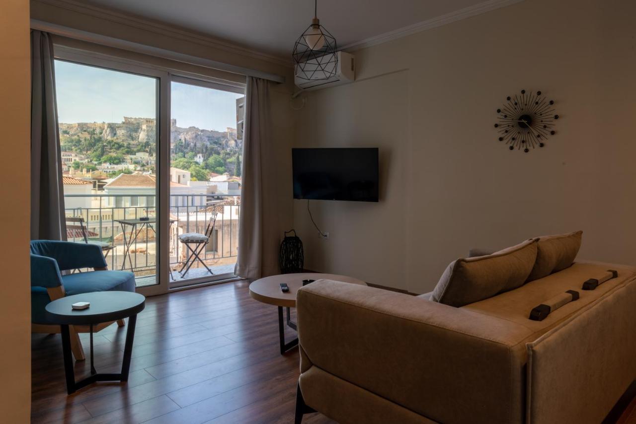Luxury Apartment Overlooking The Citadel Of Tsakas Афины Экстерьер фото